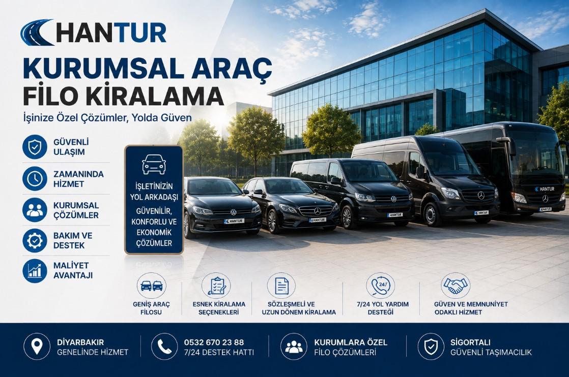 Diyarbakır Kurumsal Araç Filo Kiralama